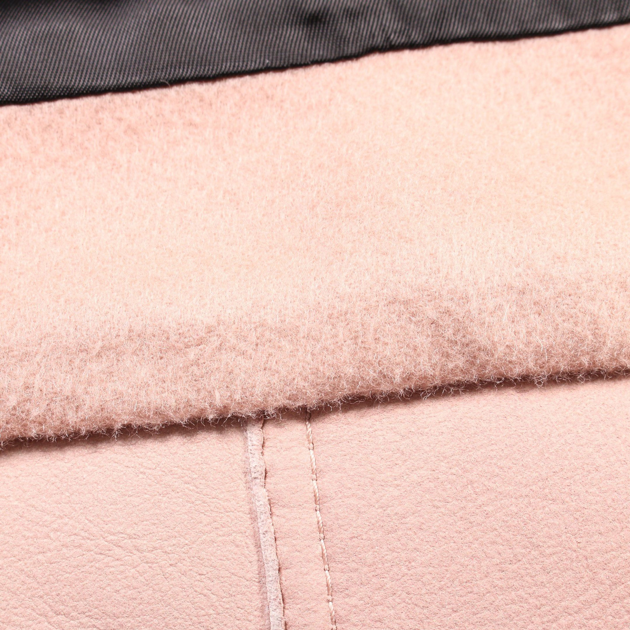 Coach Coach Zip Up Coat Wool Pink Mouton Color-Block Size ONE SIZE - 7 Thumbnail