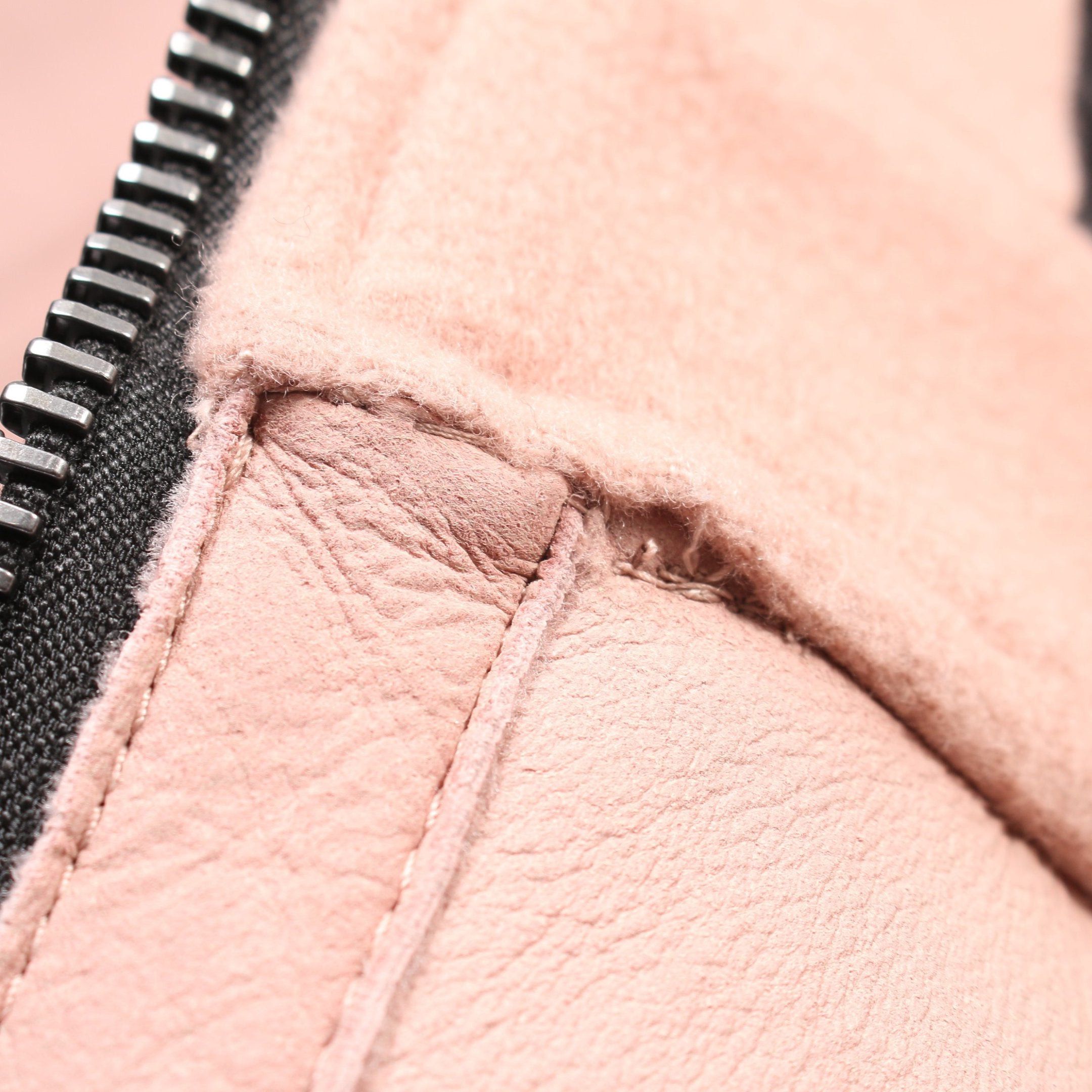 Coach Coach Zip Up Coat Wool Pink Mouton Color-Block Size ONE SIZE - 8 Thumbnail