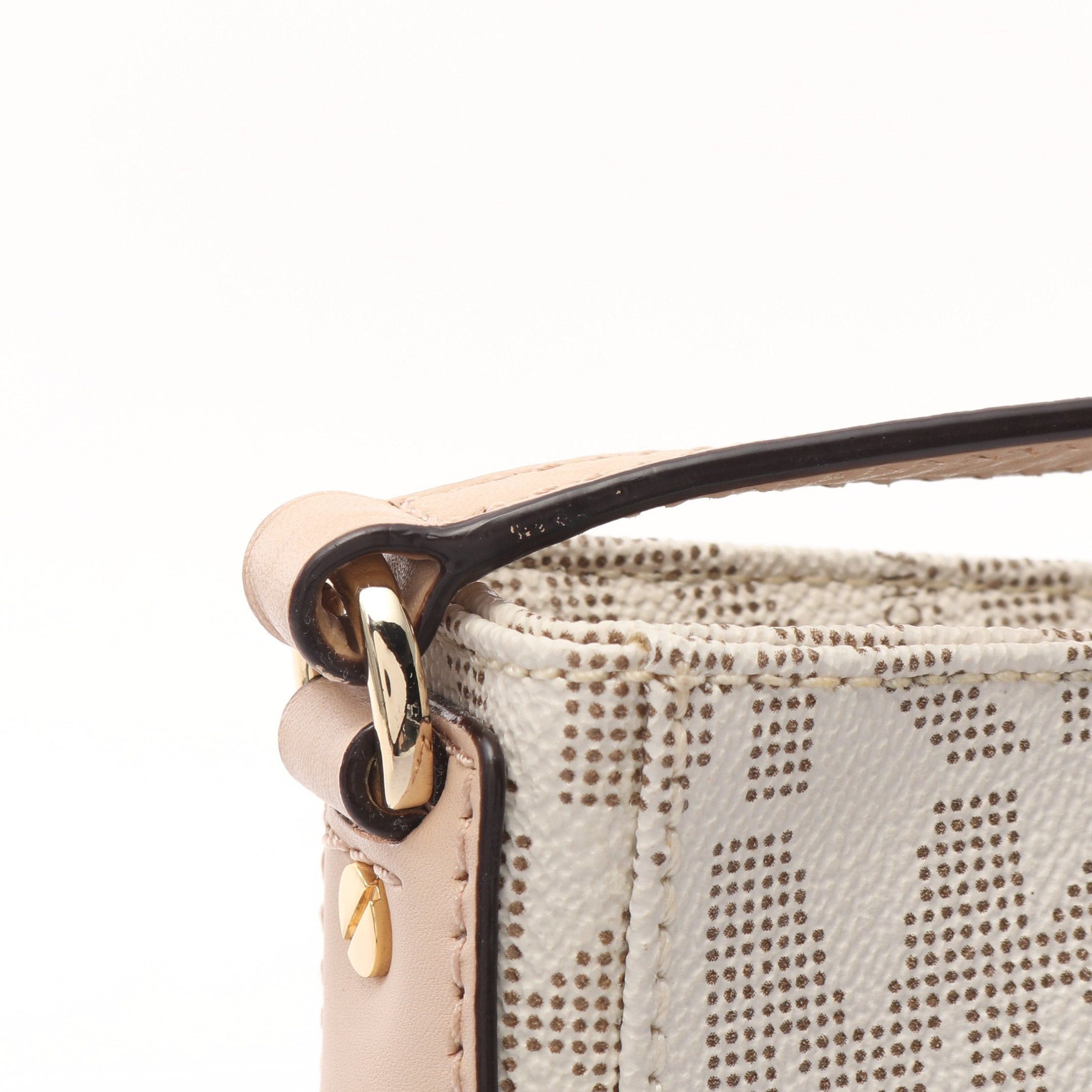 Michael Kors Michael Kors Jet Set Travel Large Logo Messenger Shoulder Bag Leather Off White Size ONE SIZE - 6 Thumbnail