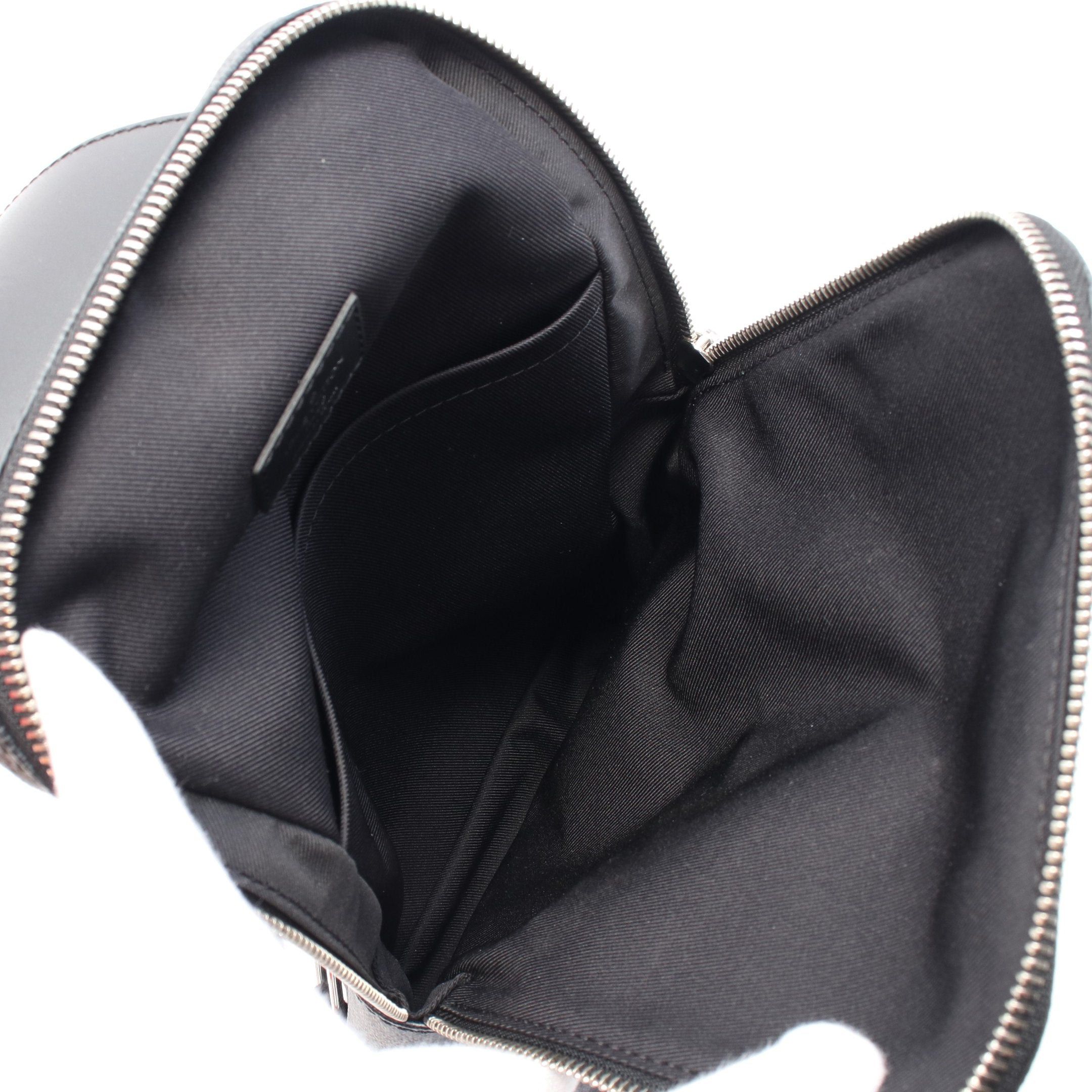 Louis Vuitton Louis Vuitton Avenue Sling Bag Damier Graphite Body Leather Black Size ONE SIZE - 3 Thumbnail