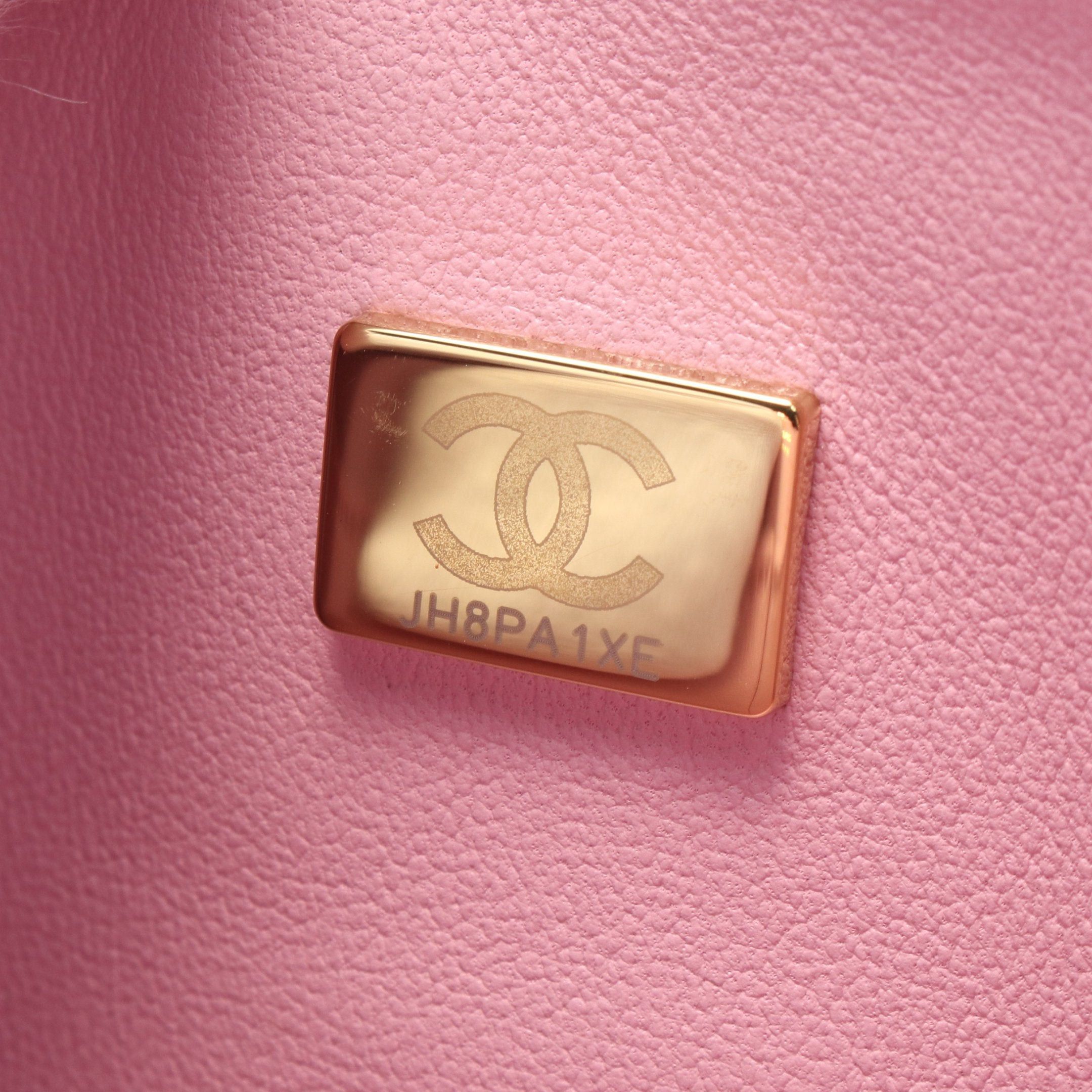 Chanel Chanel Matelasse Double Flap Chain Shoulder Bag Caviar Skin Pink Gold Hardware Size ONE SIZE - 5 Thumbnail