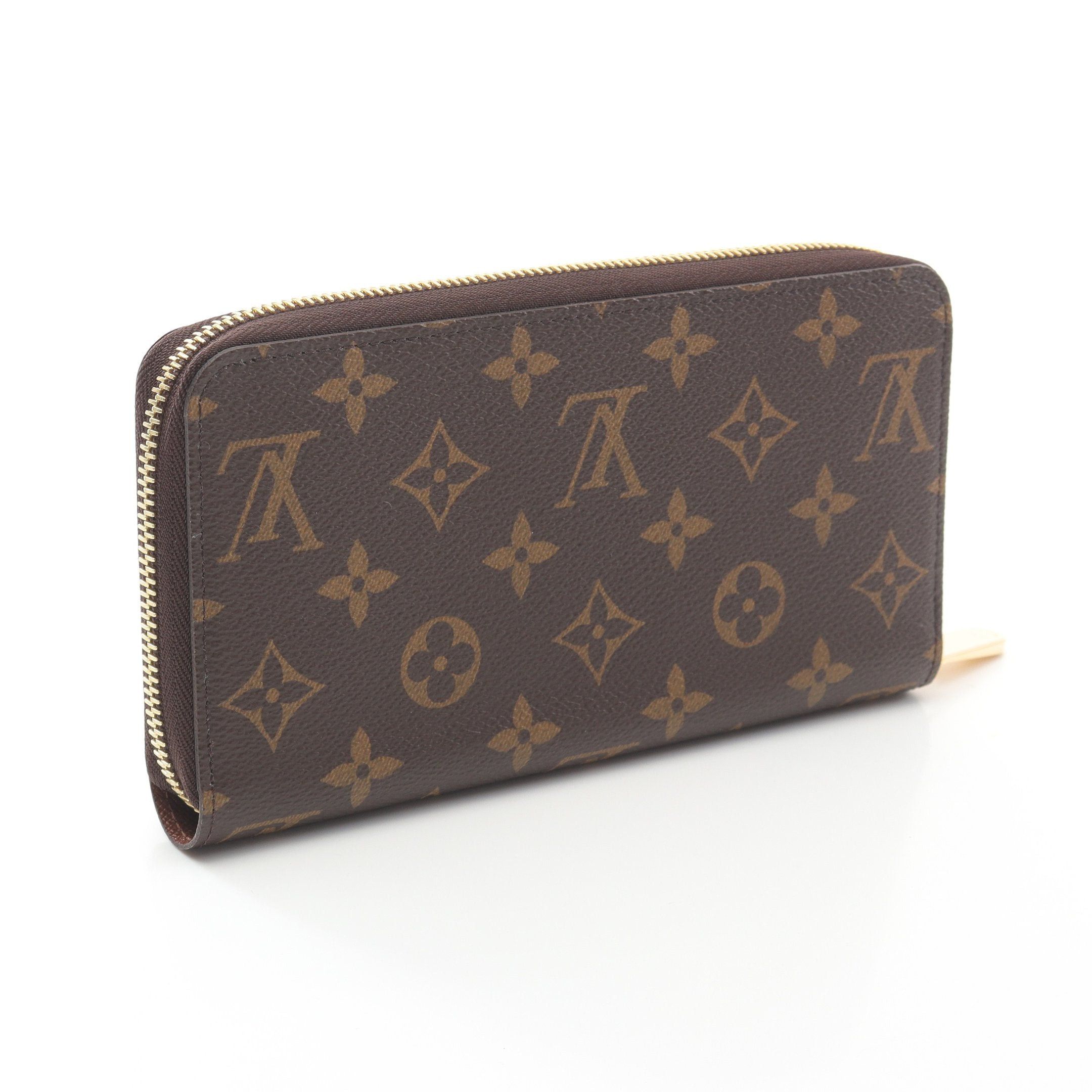 Louis Vuitton Louis Vuitton Zippy Wallet Monogram Round Zipper Long Brown Size ONE SIZE - 2 Thumbnail