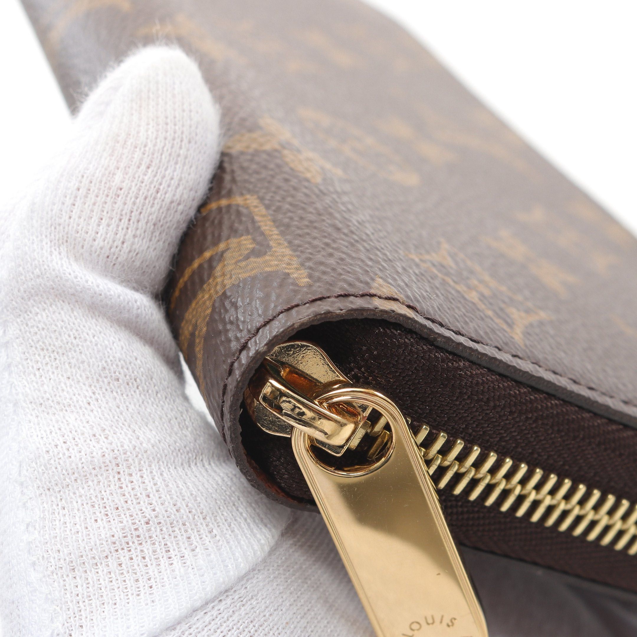 Louis Vuitton Louis Vuitton Zippy Wallet Monogram Round Zipper Long Brown Size ONE SIZE - 6 Thumbnail