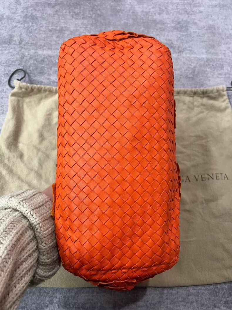Bottega Veneta Bottega Veneta Orange Woven Tote Bag-yf Size ONE SIZE - 9 Thumbnail