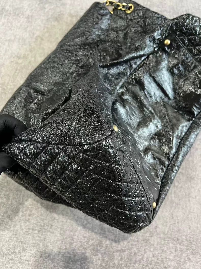 Chanel Chanel XXl Oil Wax Leather Airport Bag-yf Size ONE SIZE - 4 Thumbnail