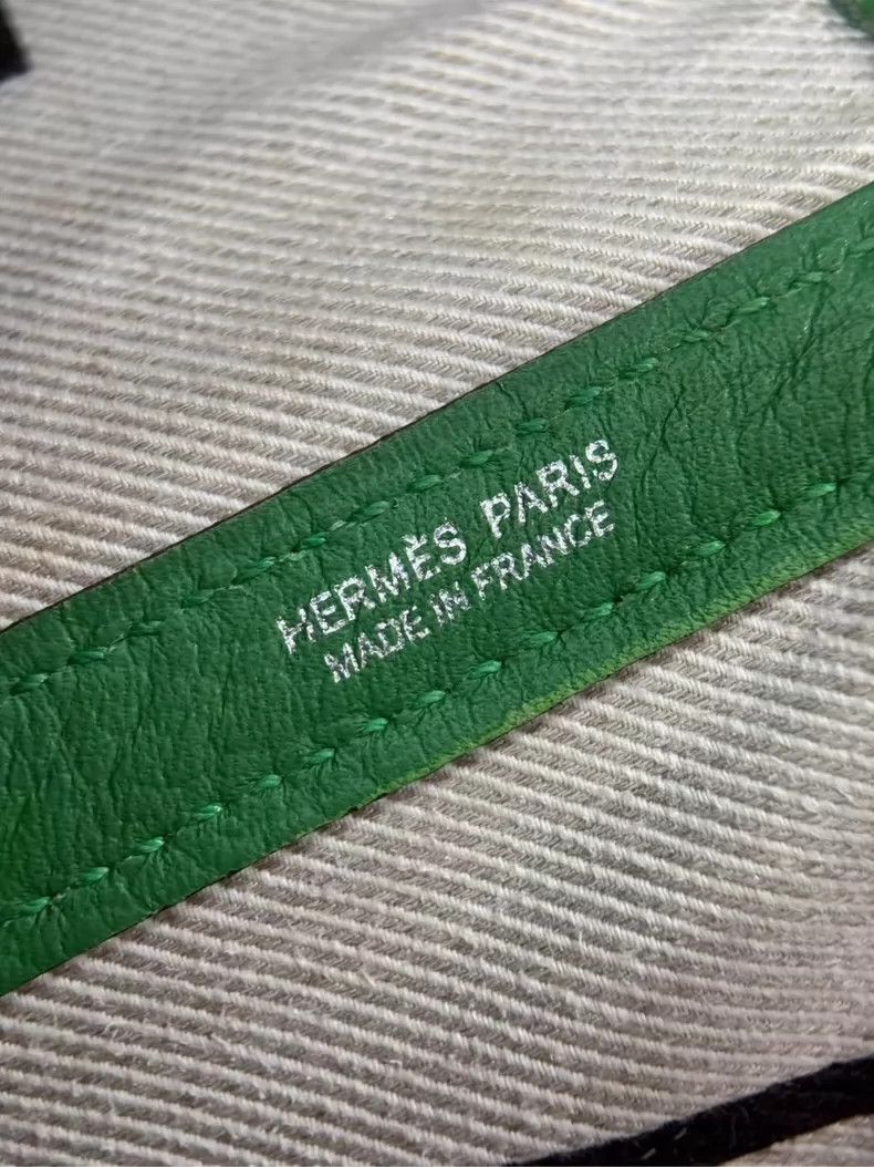 Hermes Hermes Peacock Green Garden Bag 36 Togo-yf Size ONE SIZE - 8 Thumbnail