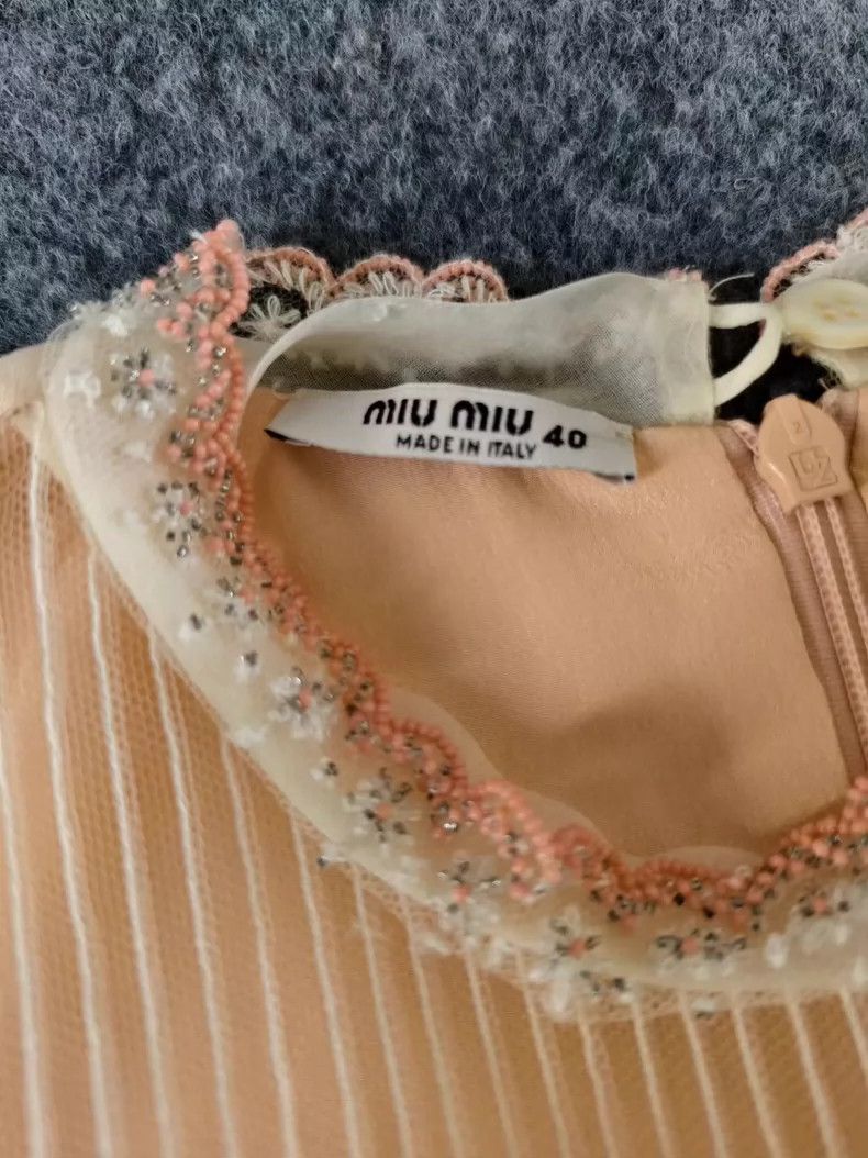 Miu Miu Miu Miu Pink Dress Size 40 for Sale-yf Size L / US 10 / IT 46 - 3 Thumbnail