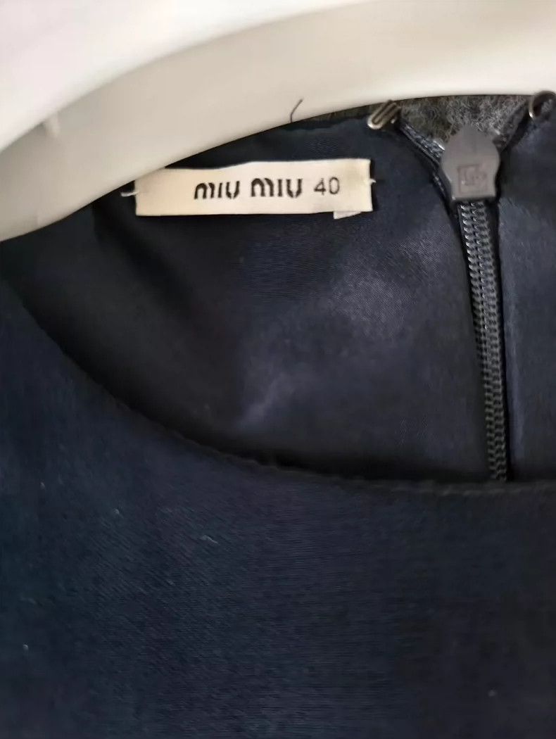 Miu Miu MIUMIU Embellished Dress with Pockets-yf Size M / US 6-8 / IT 42-44 - 3 Thumbnail