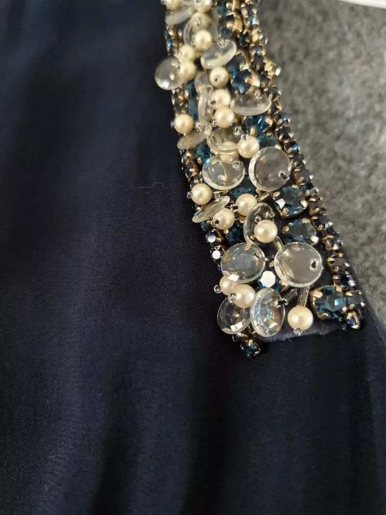 Miu Miu MIUMIU Embellished Dress with Pockets-yf Size M / US 6-8 / IT 42-44 - 5 Thumbnail