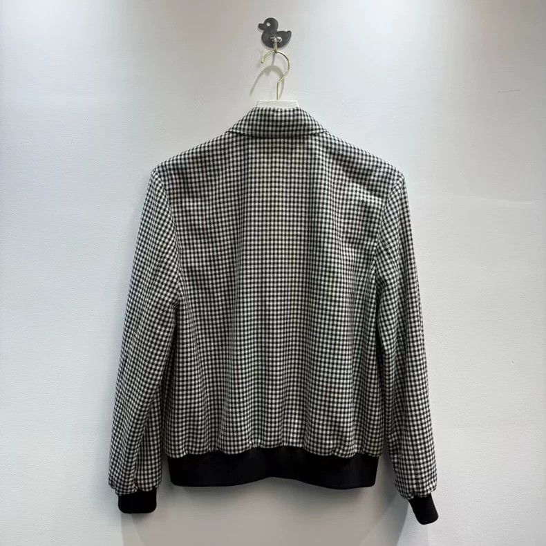 Prada Miumiu Checkered Logo Jacket New Arrival-yf Size M / US 6-8 / IT 42-44 - 4 Thumbnail