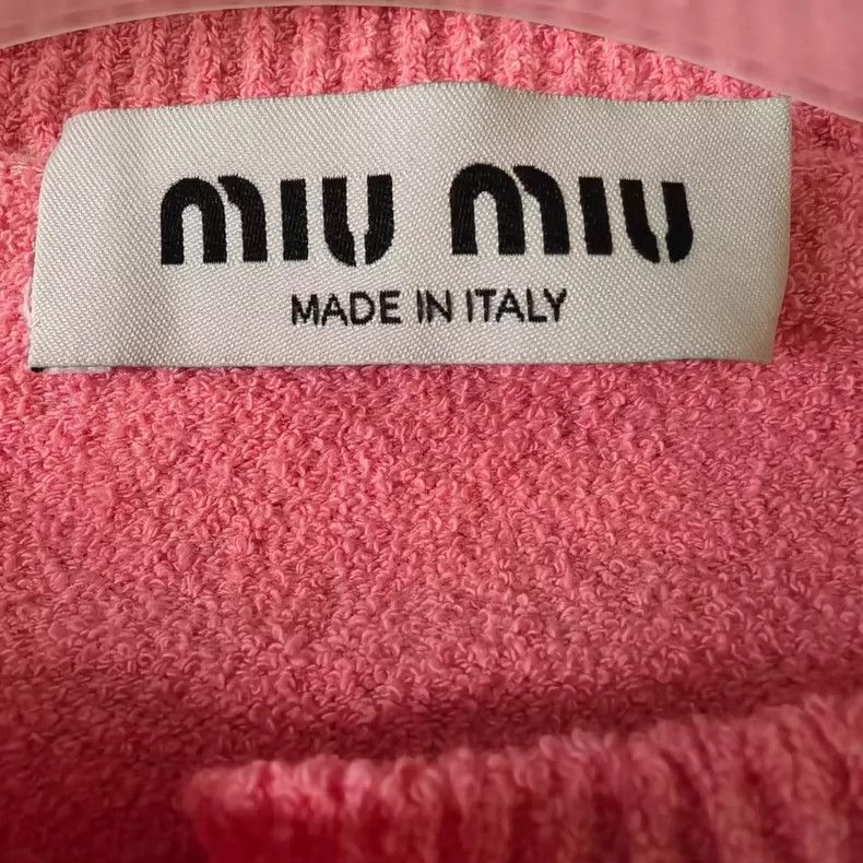 Miu Miu Miu Miu Pink Knit Long Sleeve Sweater-yf Size M / US 6-8 / IT 42-44 - 5 Thumbnail