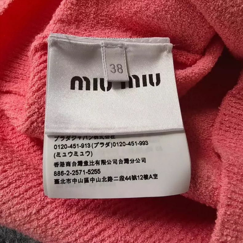 Miu Miu Miu Miu Pink Knit Long Sleeve Sweater-yf Size M / US 6-8 / IT 42-44 - 4 Thumbnail