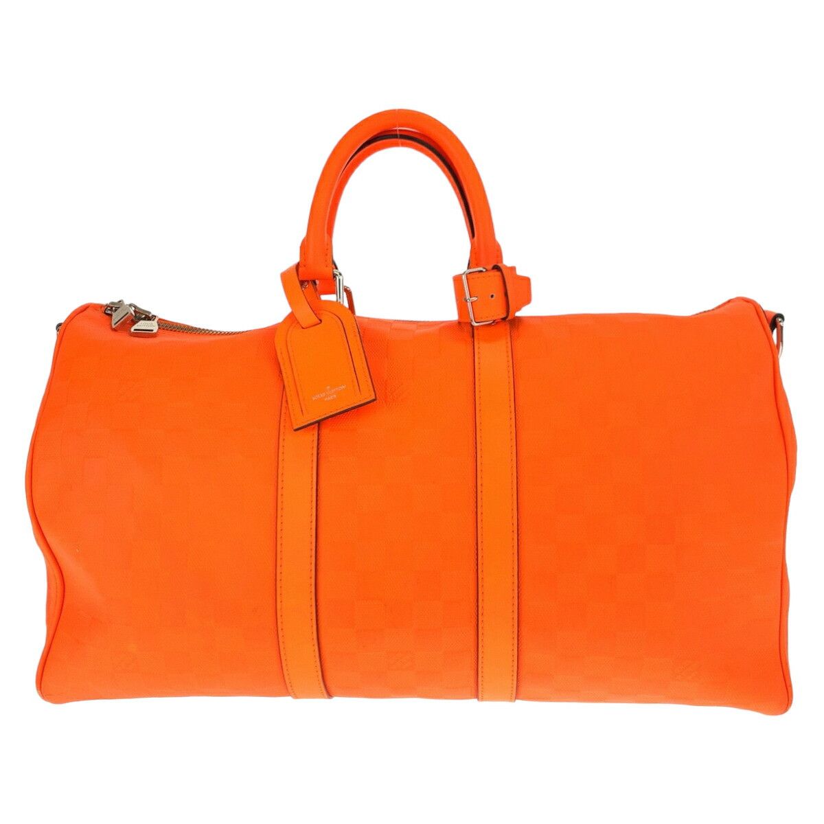 Louis Vuitton Louis Vuitton Louis Vuitton Damier Infini Keepall 2way Boston Bag N41142 Canvas Travel Bag N41142 DUTY FREE for USA Size ONE SIZE - 2 Thumbnail