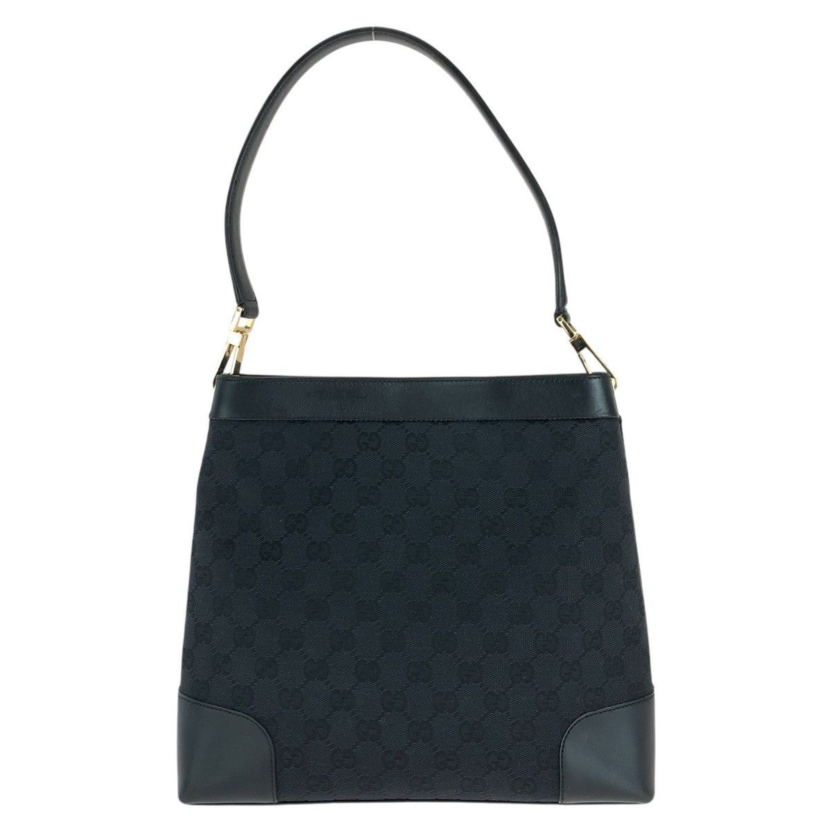 Gucci Gucci Gucci GG Canvas/Leather Shoulder Bag 001 4231 Canvas Shoulder Bag 001 4231 DUTY FREE for USA Size ONE SIZE - 2 Thumbnail