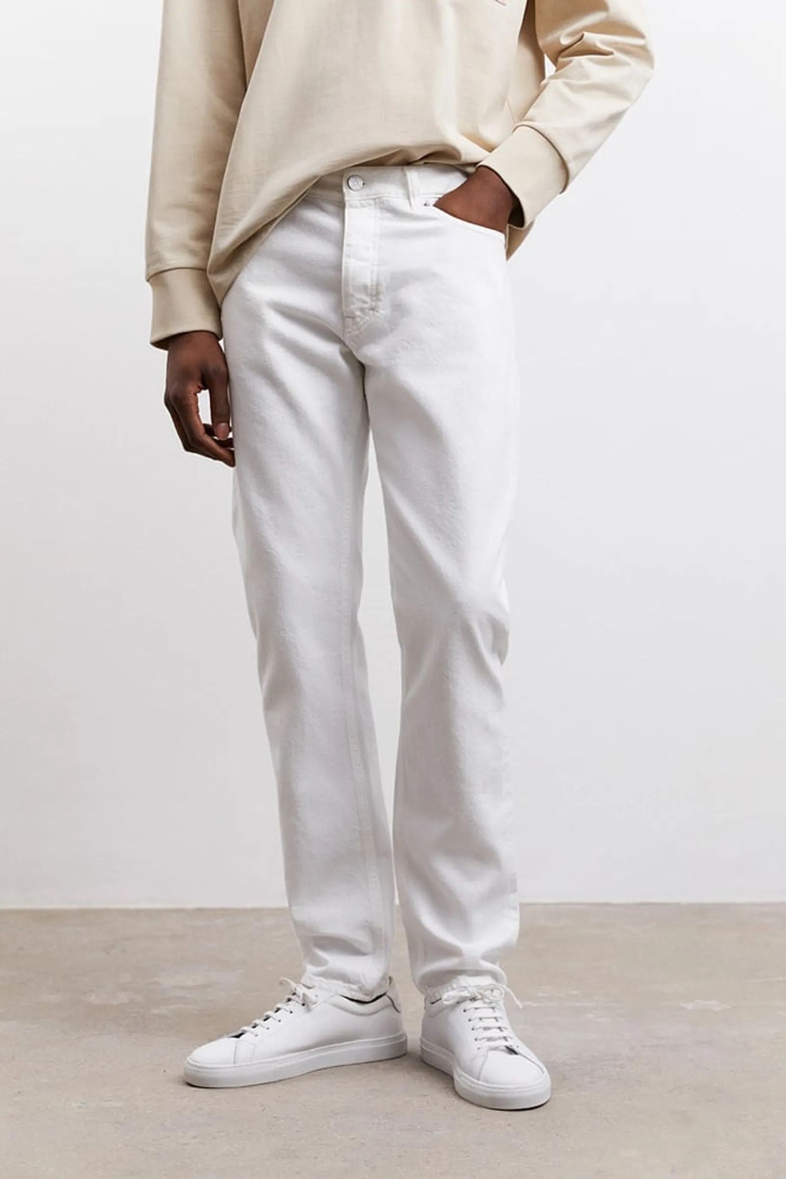 A Day's March A Day's March Denim No.2 Off white Jeans Size US 32 / EU 48 - 4 Thumbnail