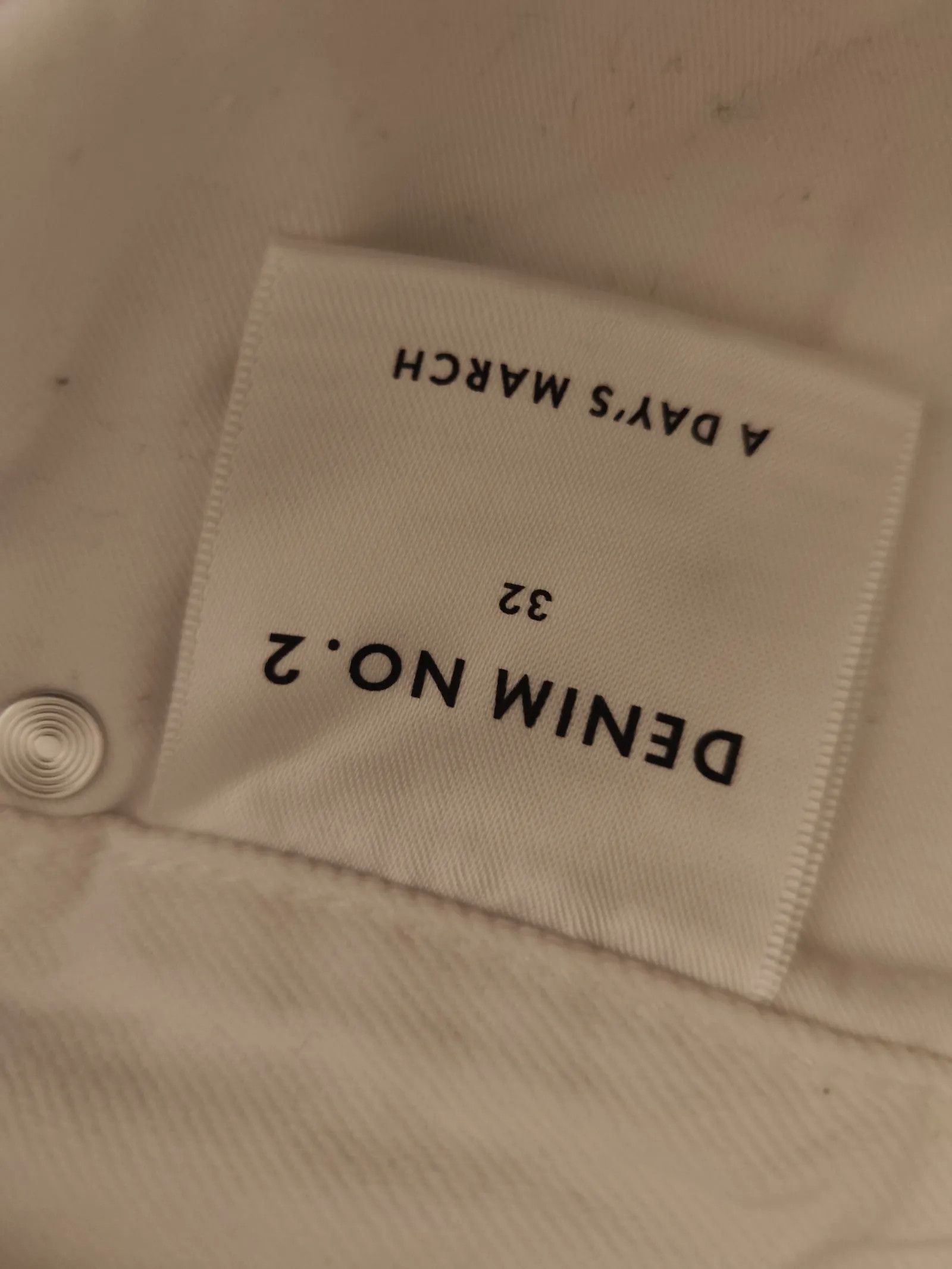 A Day's March A Day's March Denim No.2 Off white Jeans Size US 32 / EU 48 - 3 Thumbnail