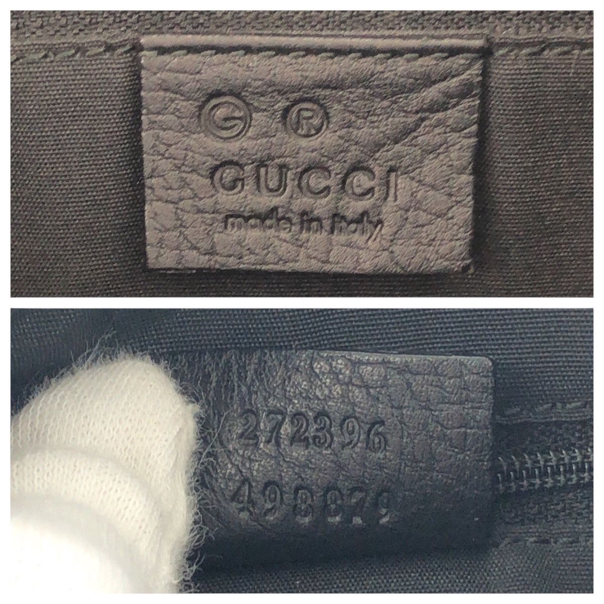 Gucci Gucci Gucci Suede/Leather Shoulder Bag 272396 Suede Crossbody Bag 272 396 DUTY FREE for USA Size ONE SIZE - 5 Thumbnail