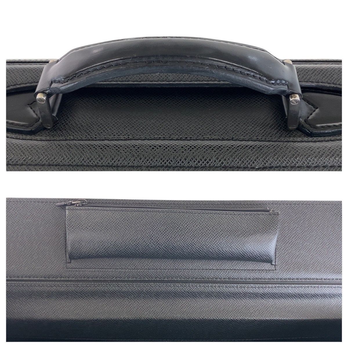 Louis Vuitton Louis Vuitton Louis Vuitton Taiga Pilot Case Briefcase M30022 Leather Business Bag M30022 DUTY FREE for USA Size ONE SIZE - 5 Thumbnail