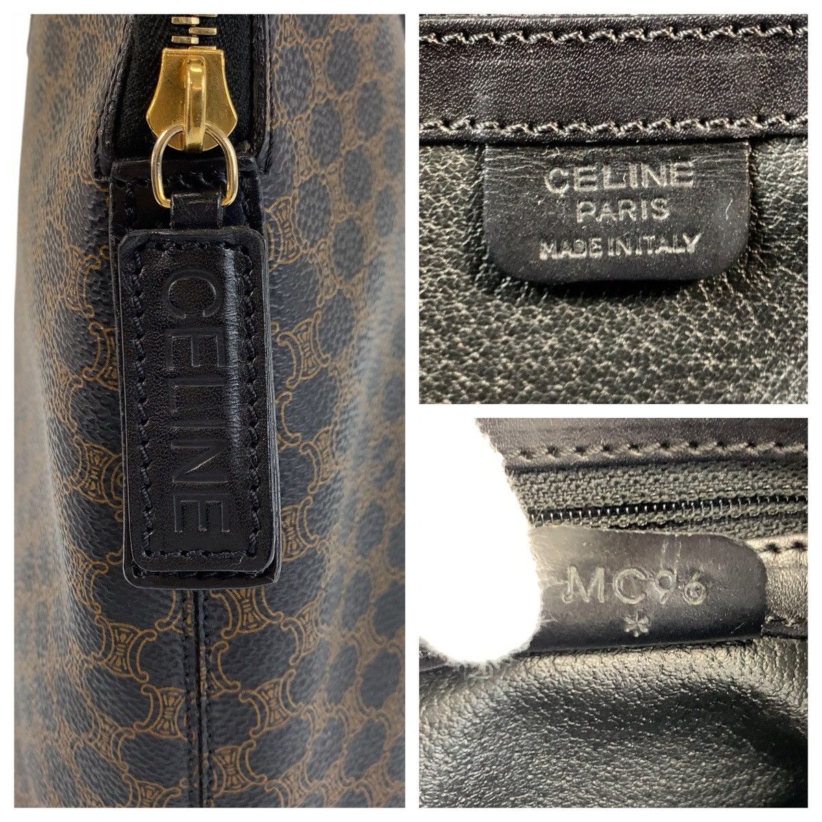 Celine Celine Celine Macadam PVC/Leather Handbag MC96 Leather Handbag MC96 DUTY FREE for USA Size ONE SIZE - 4 Thumbnail