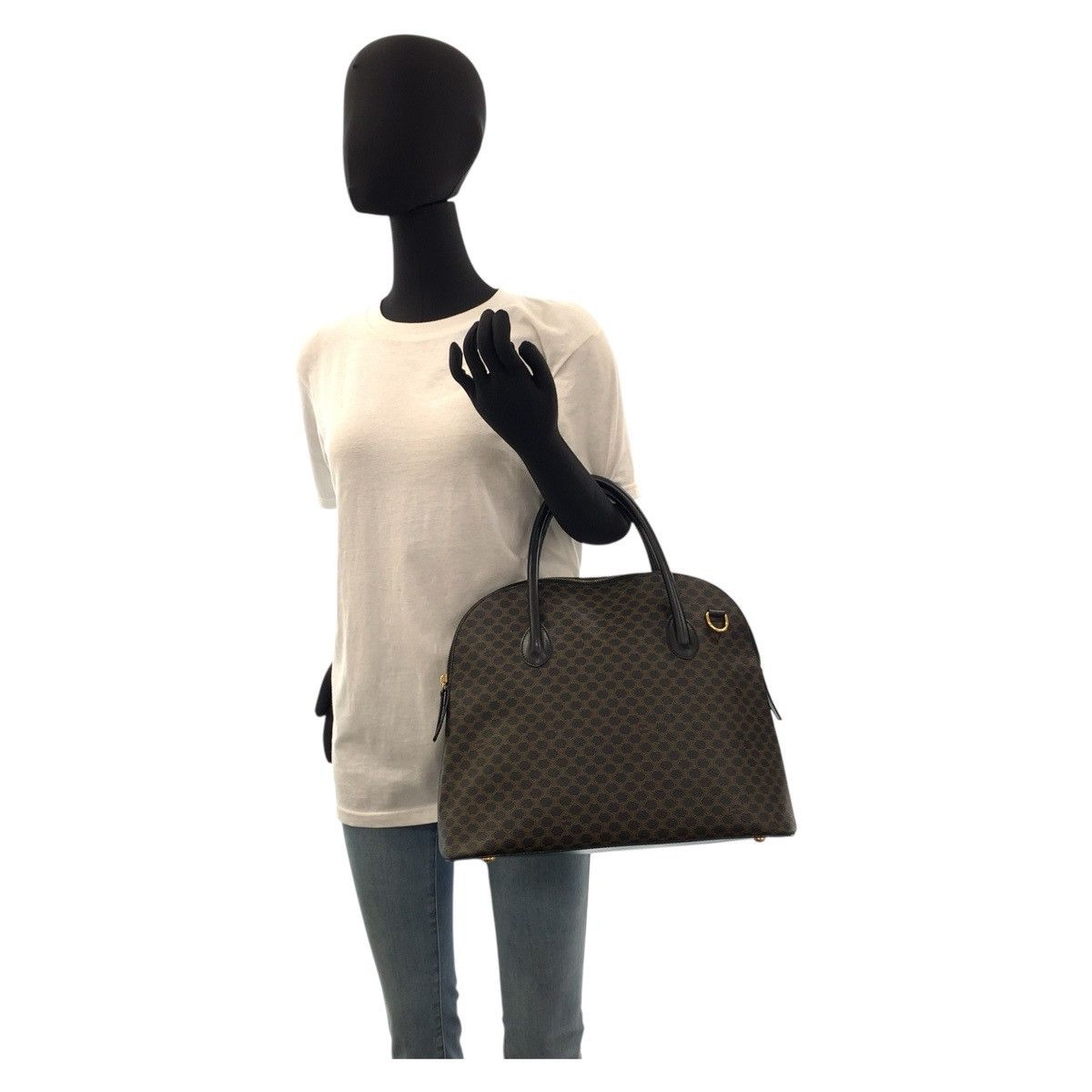 Celine Celine Celine Macadam PVC/Leather Handbag MC96 Leather Handbag MC96 DUTY FREE for USA Size ONE SIZE - 6 Thumbnail