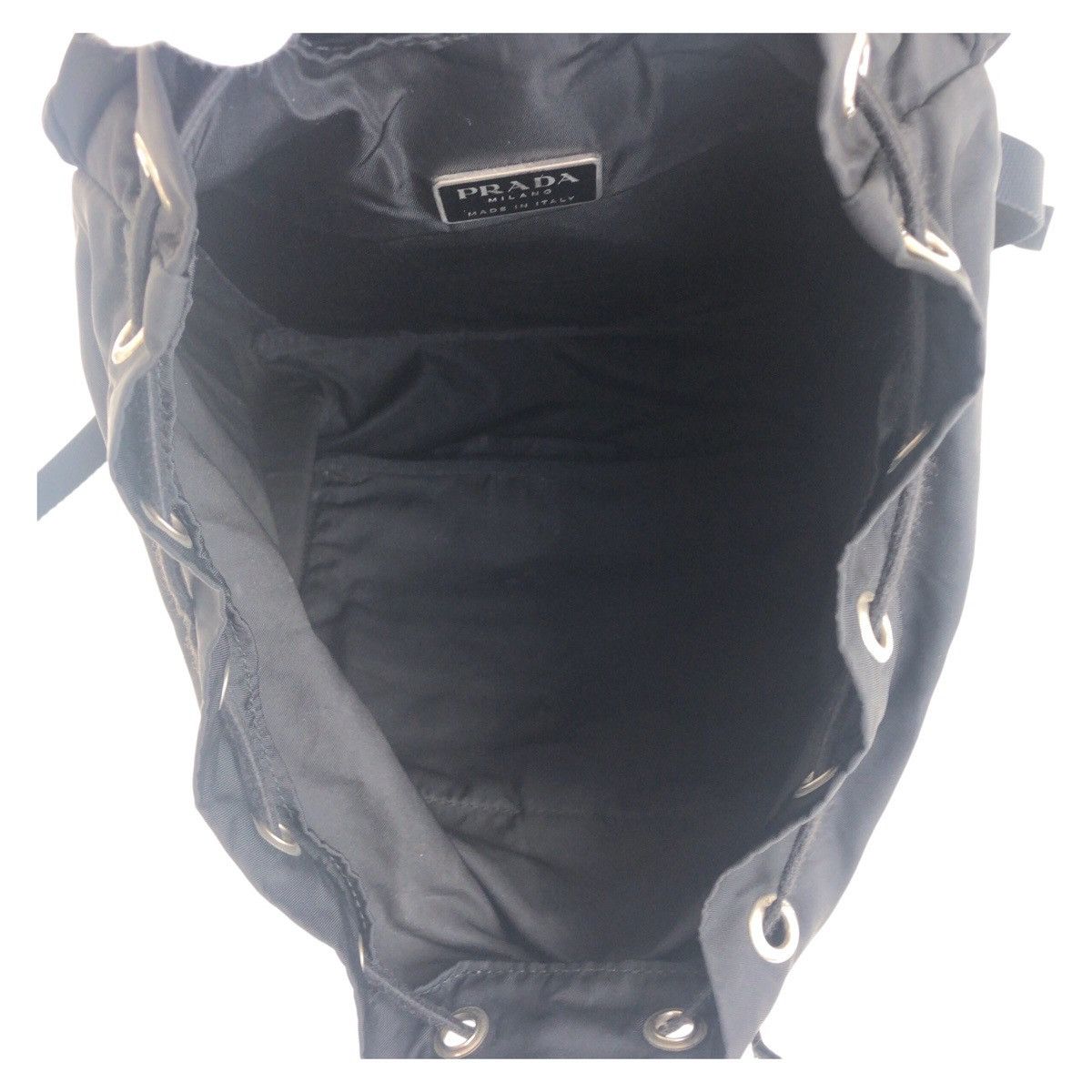 Prada Prada Prada Tessuto Triangle Logo Plate Nylon Backpack Others Backpack DUTY FREE for USA Size ONE SIZE - 9 Thumbnail