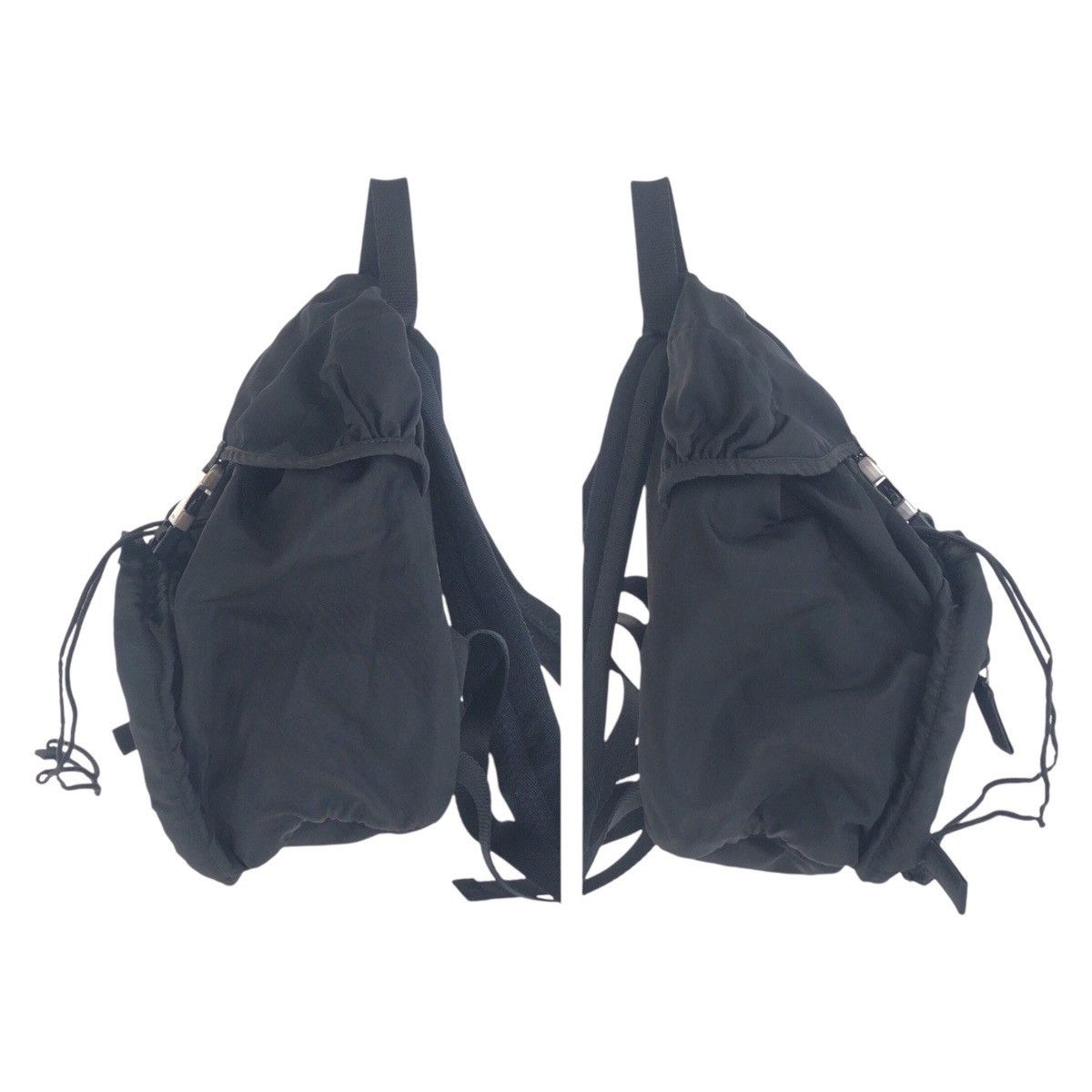 Prada Prada Prada Tessuto Triangle Logo Plate Nylon Backpack Others Backpack DUTY FREE for USA Size ONE SIZE - 8 Thumbnail