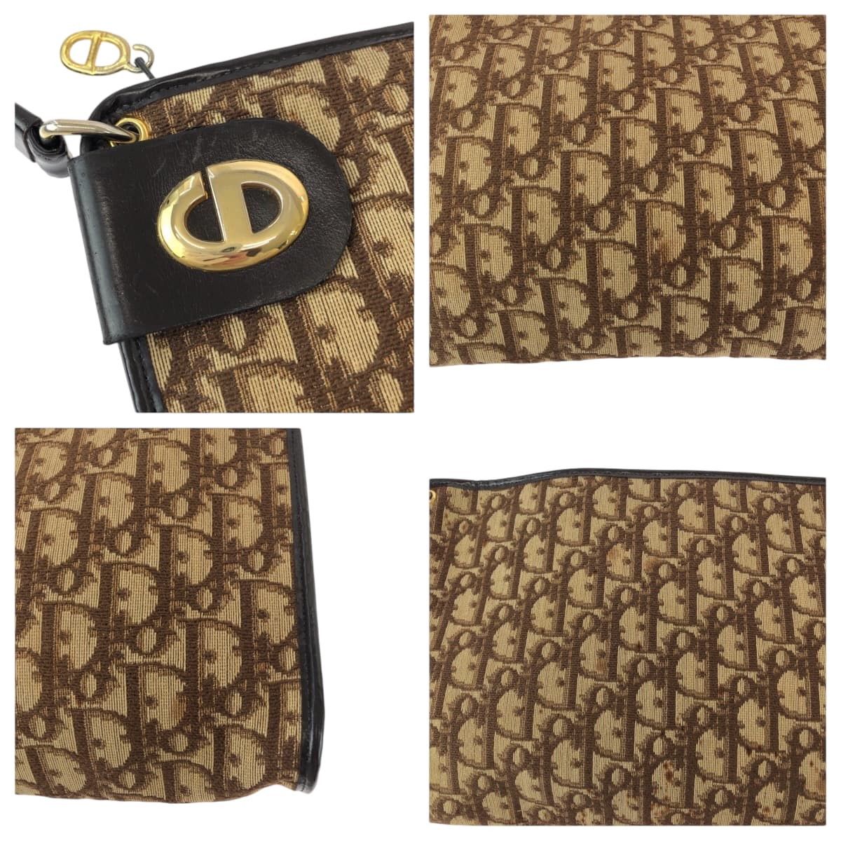 Dior Dior Dior Canvas Trotter CD Logo Shoulder Bag Canvas Shoulder Bag DUTY FREE for USA Size ONE SIZE - 5 Thumbnail