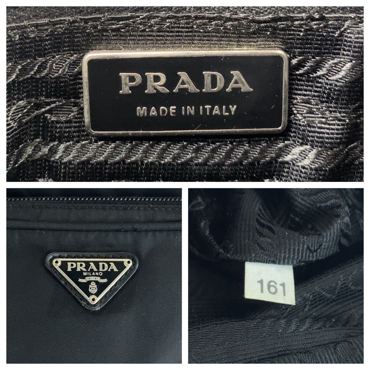 Prada Prada Prada Tessuto Triangle Logo Plate Nylon Shoulder Bag BT0169 Others Shoulder Bag BT0169 Size ONE SIZE - 4 Thumbnail