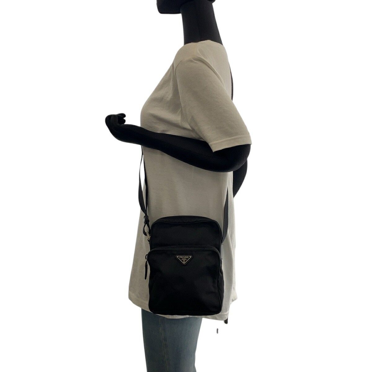 Prada Prada Prada Tessuto Triangle Logo Plate Nylon Shoulder Bag BT0169 Others Shoulder Bag BT0169 Size ONE SIZE - 7 Thumbnail