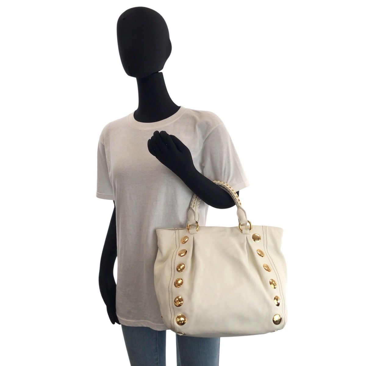 Miu Miu Miu Miu Miu Miu Leather 2way Bag Leather Shoulder Bag 501456 DUTY FREE for USA Size ONE SIZE - 7 Thumbnail