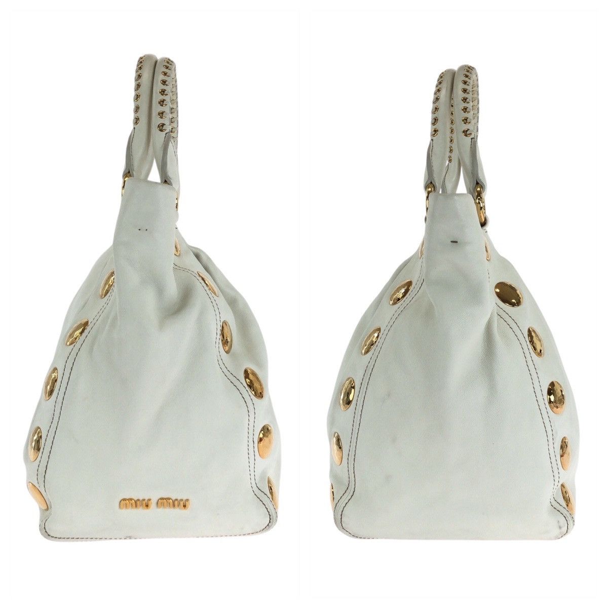 Miu Miu Miu Miu Miu Miu Leather 2way Bag Leather Shoulder Bag 501456 DUTY FREE for USA Size ONE SIZE - 8 Thumbnail