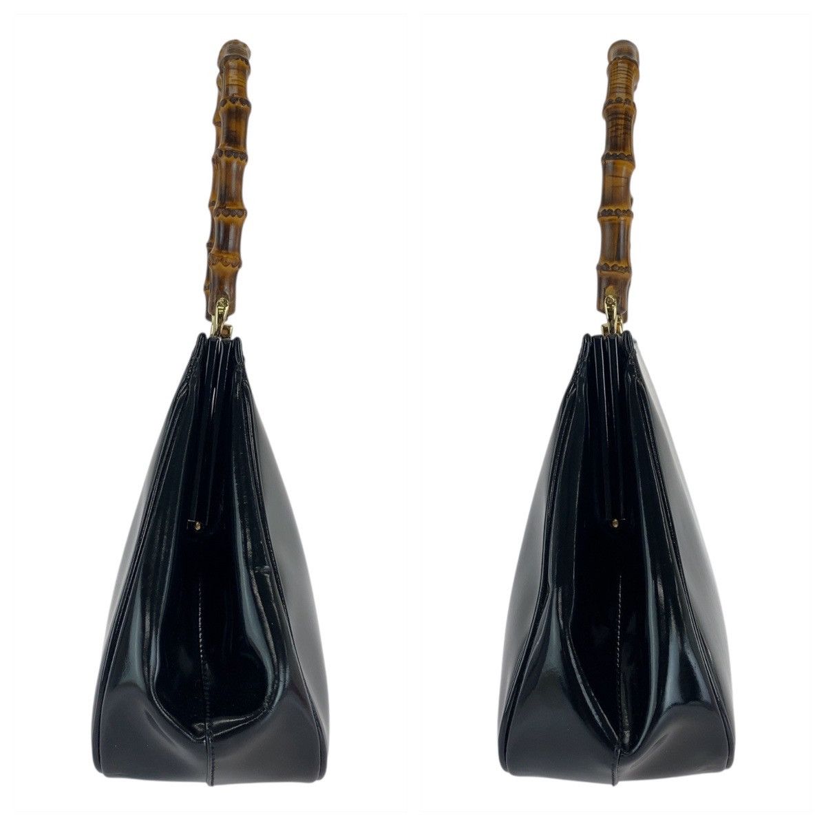 Gucci Gucci Gucci Leather Bamboo 2way Bag 000 2046 0296 Leather Shoulder Bag 000 2046 0296 Size ONE SIZE - 7 Thumbnail
