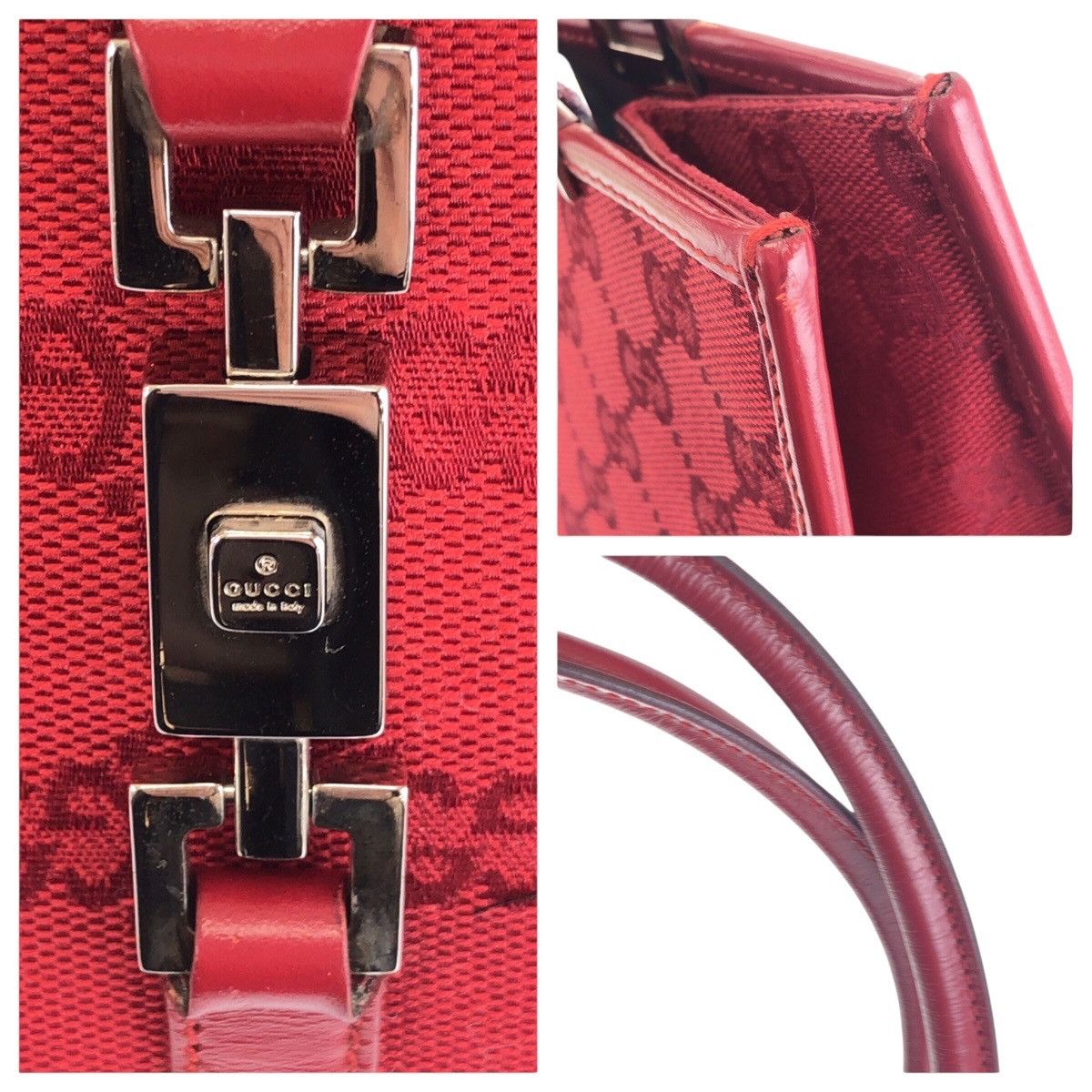 Gucci Gucci Gucci GG Canvas Jackie 2way Shoulder Bag 0021073 Canvas Shoulder Bag 002 1073 DUTY FREE for USA Size ONE SIZE - 5 Thumbnail