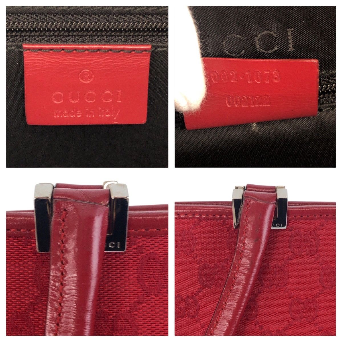 Gucci Gucci Gucci GG Canvas Jackie 2way Shoulder Bag 0021073 Canvas Shoulder Bag 002 1073 DUTY FREE for USA Size ONE SIZE - 7 Thumbnail