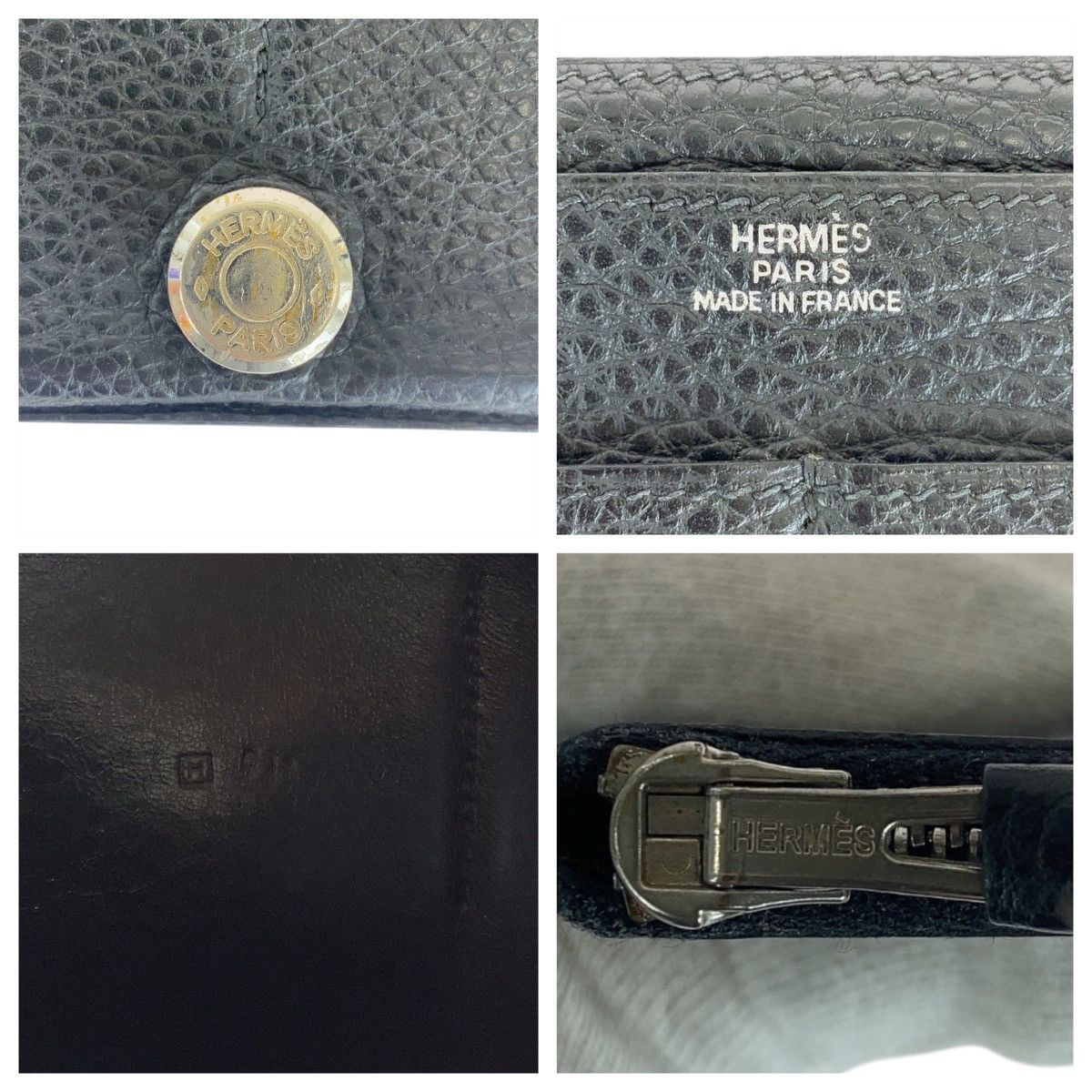 Hermes Hermes Hermes Dogon GM Togo Long Wallet Leather Long Wallet Size ONE SIZE - 8 Thumbnail