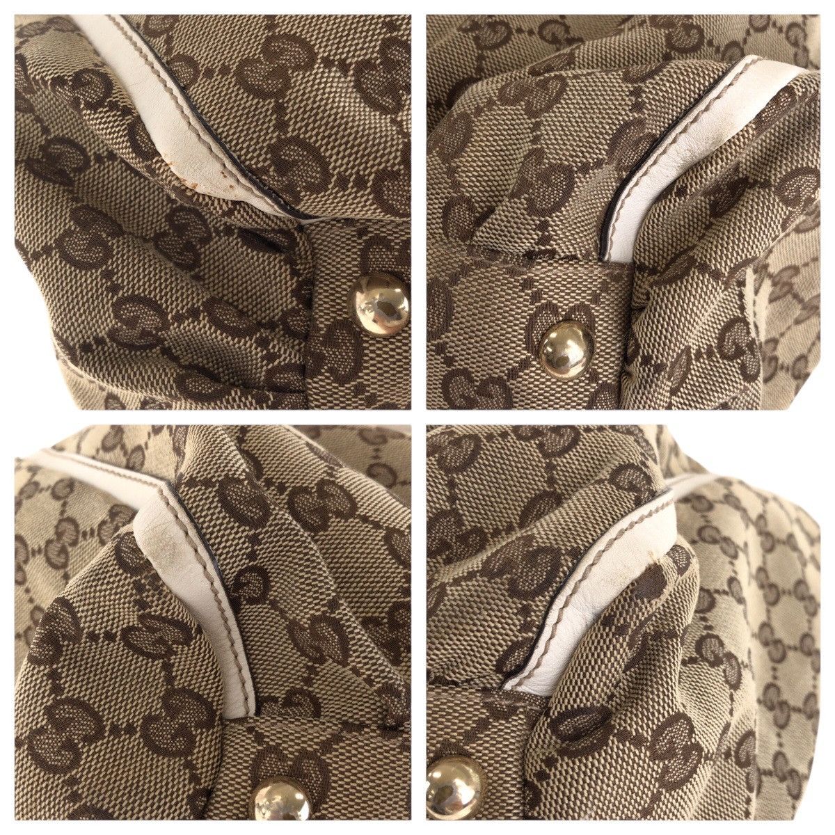 Gucci Gucci Gucci GG Canvas Abbey 2way tote bag 190248 Canvas Shoulder Bag 190248 DUTY FREE for USA Size ONE SIZE - 3 Thumbnail