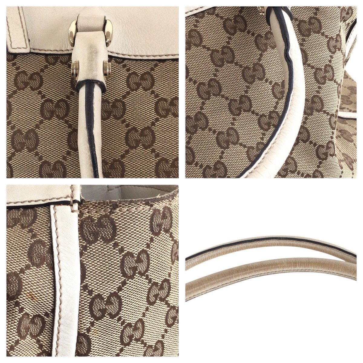 Gucci Gucci Gucci GG Canvas Abbey 2way tote bag 190248 Canvas Shoulder Bag 190248 DUTY FREE for USA Size ONE SIZE - 4 Thumbnail
