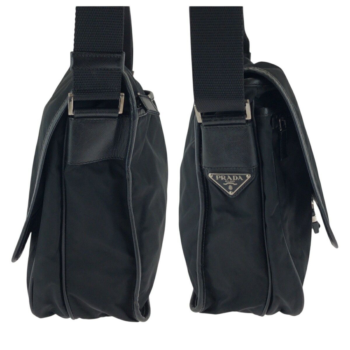 Prada Prada Prada Tessuto Triangle Logo Plate Nylon 2way Shoulder Bag V158 Others Shoulder Bag V158 DUTY FREE for USA Size ONE SIZE - 8 Thumbnail