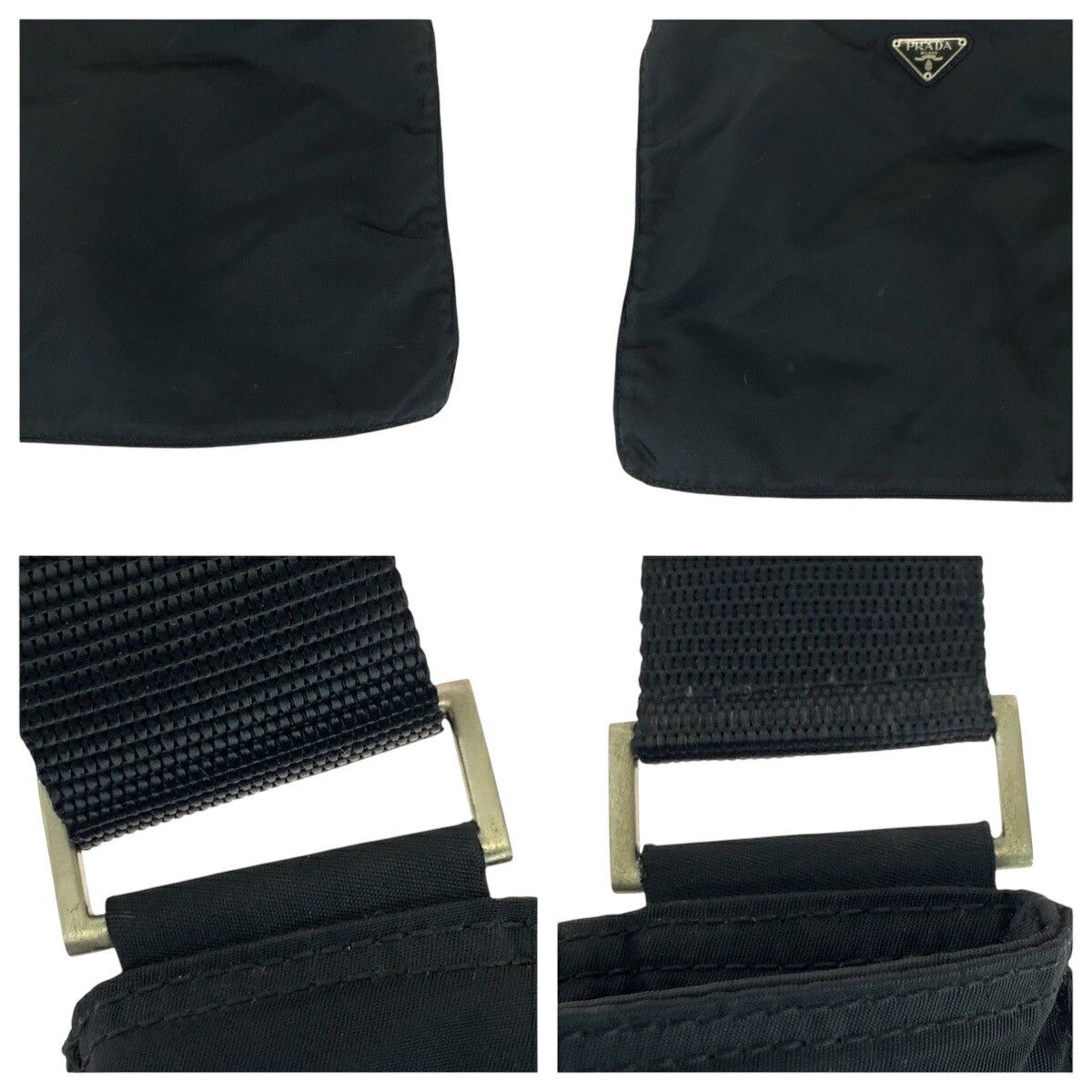 Prada Prada Prada Tessuto Triangle Logo Plate Nylon Shoulder Bag Others Crossbody Bag DUTY FREE for USA Size ONE SIZE - 5 Thumbnail
