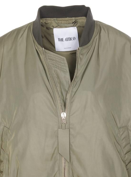 The Attico THE ATTICO Women Jackets 250WCB00070 PLL001AA828 Green Size XS / US 0-2 / IT 36-38 - 4 Thumbnail