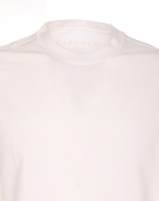 Circolo 1901 CIRCOLO 1901 Men T-Shirts CN4712 OTTIC White Size US M / EU 48-50 / 2 - 4 Thumbnail