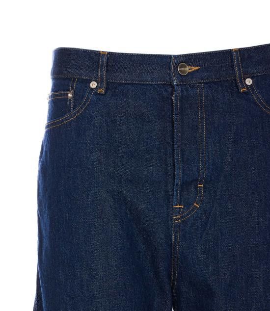 Gucci GUCCI Men Straight Pants 815629 XDC6V4759 Blue Size US 34 / EU 50 - 4 Thumbnail