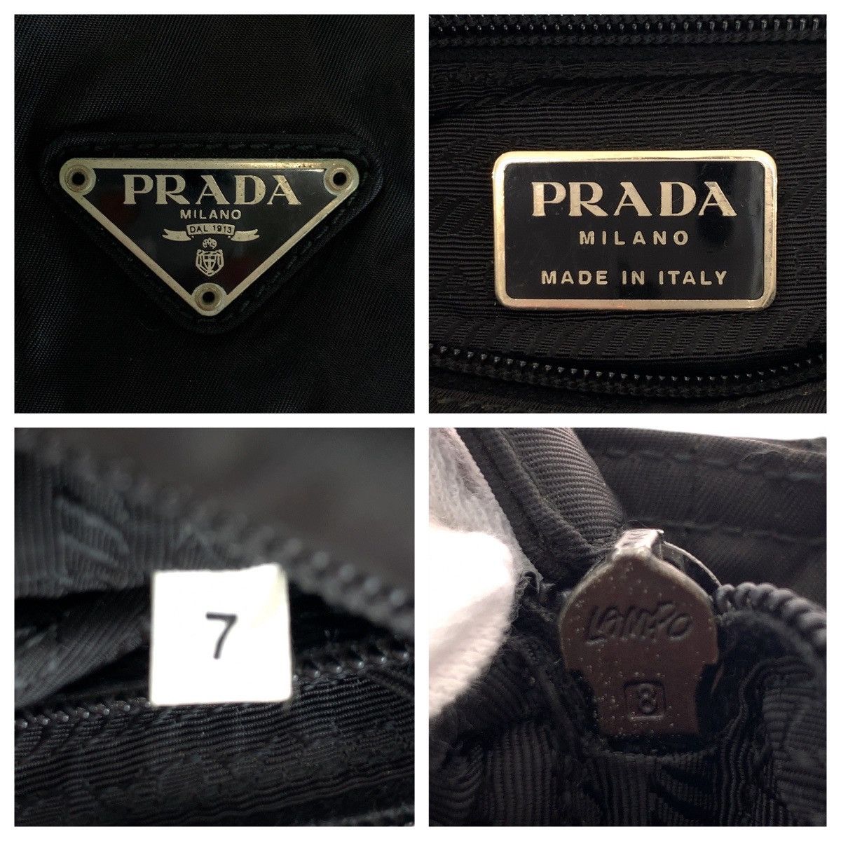 Prada Prada Prada Tessuto Triangle Logo Plate 2way Bag Nylon Others Shoulder Bag Size ONE SIZE - 4 Thumbnail