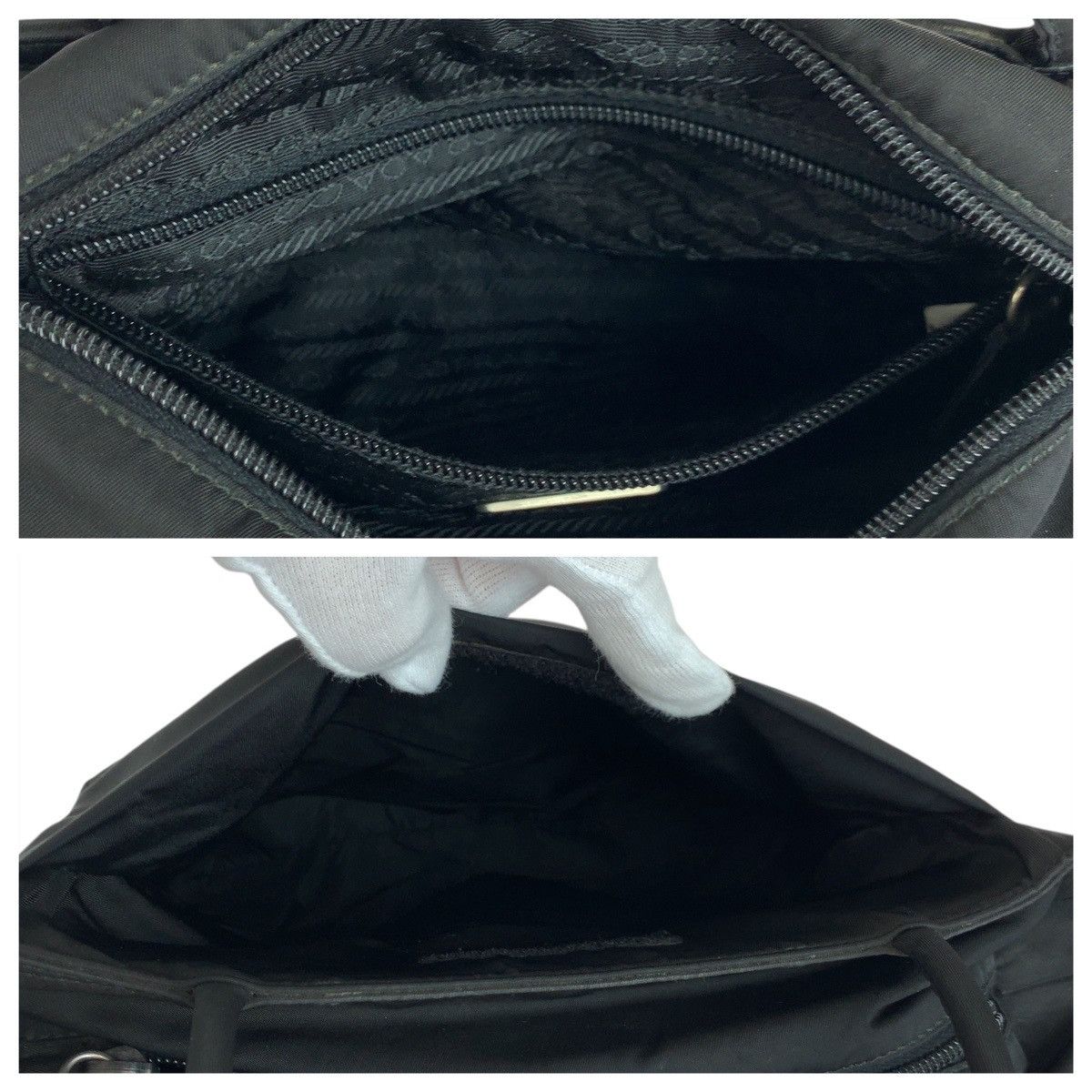 Prada Prada Prada Tessuto Triangle Logo Plate 2way Bag Nylon Others Shoulder Bag Size ONE SIZE - 10 Thumbnail