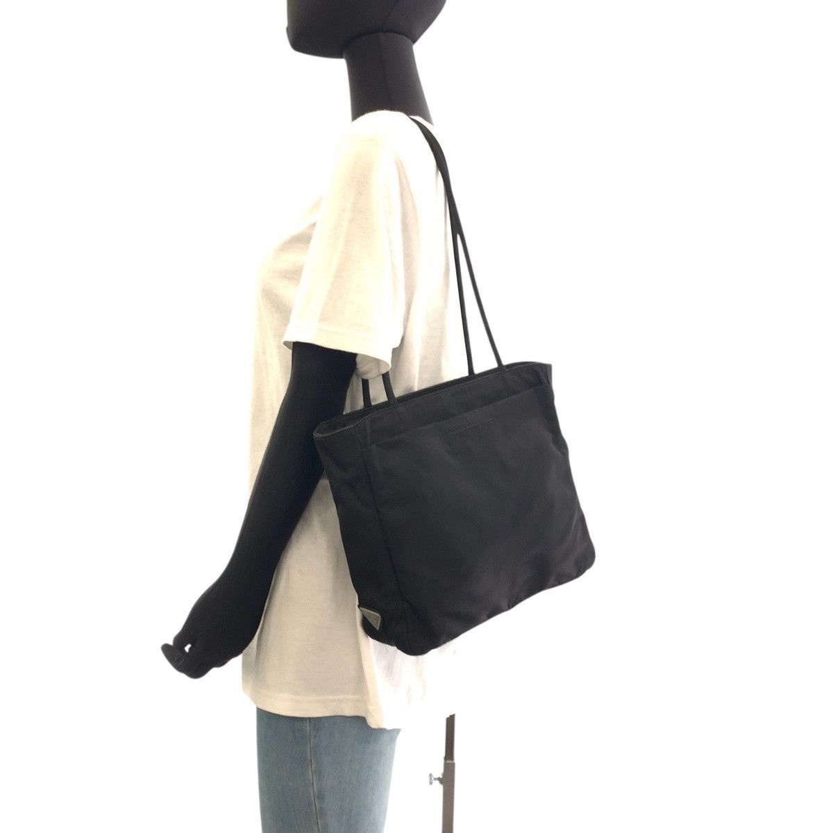 Prada Prada Prada Tessuto Triangle Logo Plate 2way Bag Nylon Others Shoulder Bag Size ONE SIZE - 6 Thumbnail