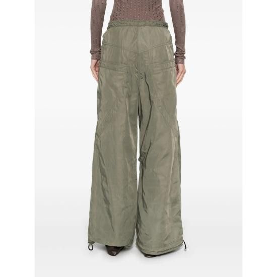 The Attico THE ATTICO Women Pants 250WCP00255 PLL001AA 828 GREEN Size 27" / US 4 / IT 40 - 4 Thumbnail