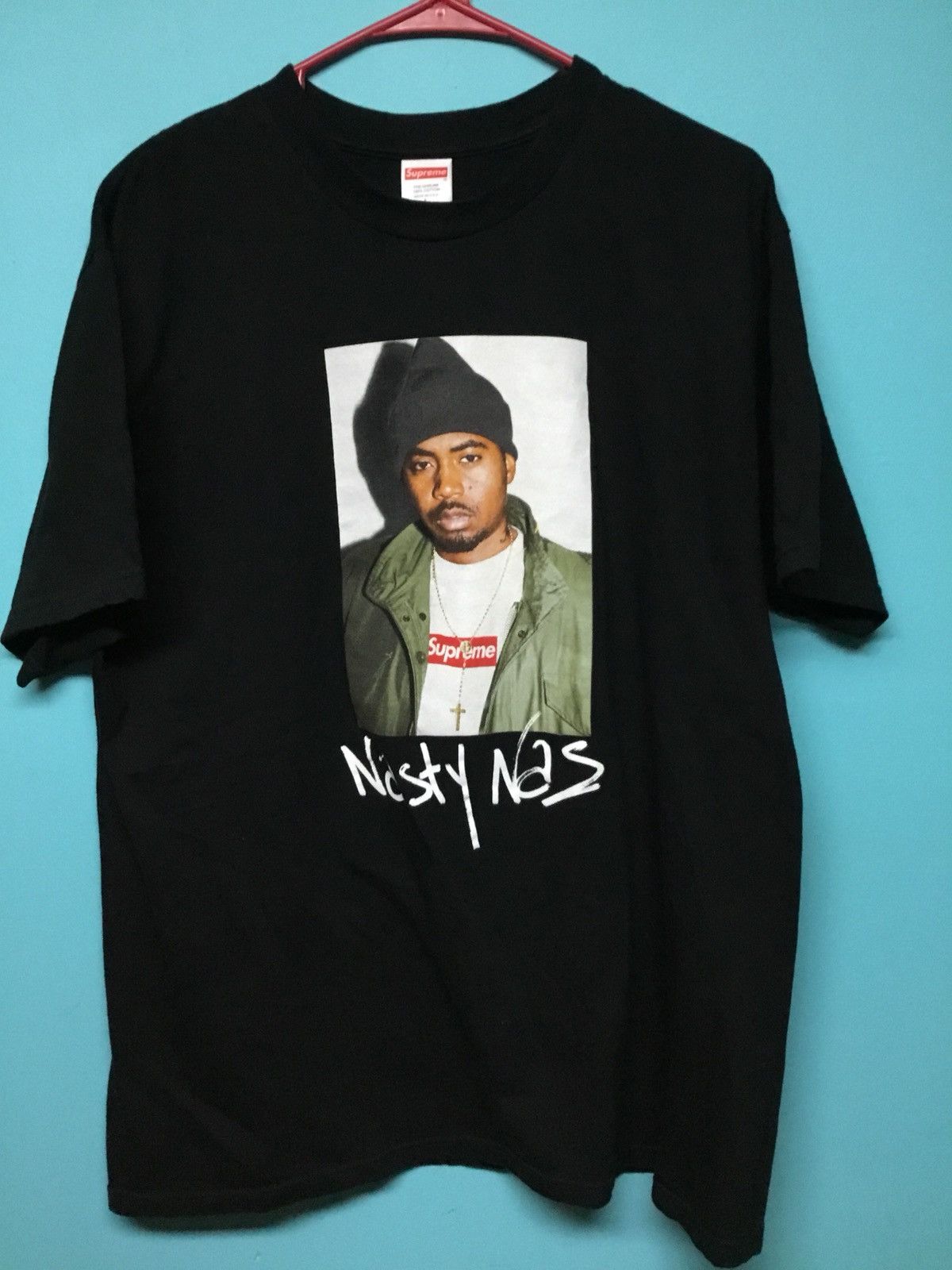 Supreme Supreme NAS Tee FW17 Black | Grailed