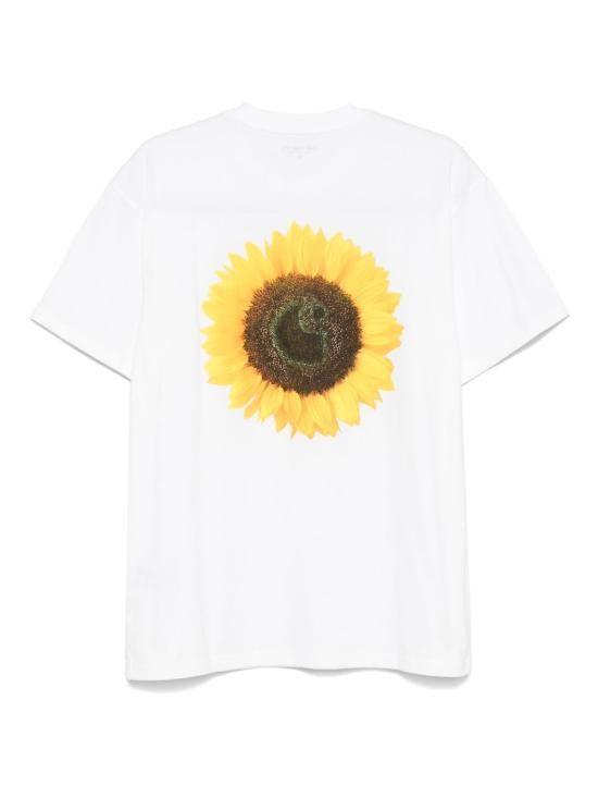 Carhartt Wip CARHARTT WIP Men T-Shirts I034661 S S Sunflower T Shirt02 XX White Size US XL / EU 56 / 4 - 2 Thumbnail