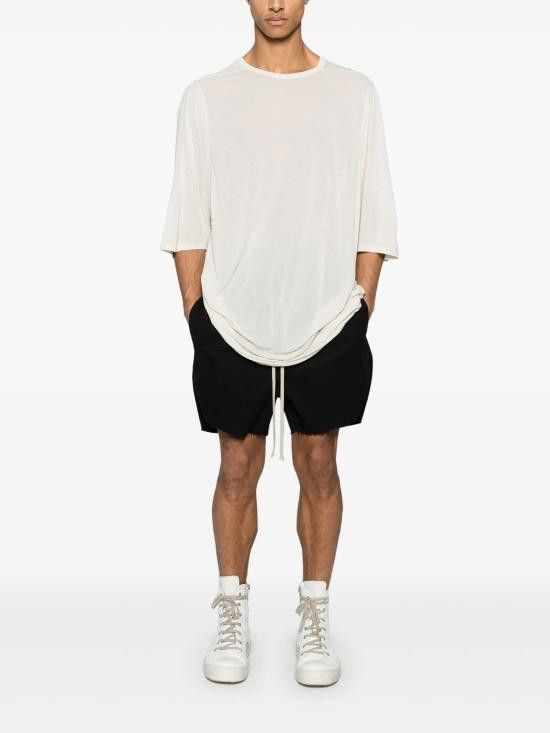 Rick Owens RICK OWENS Men Shorts RR01E5306CVSD 09 BLACK Size US 44 / EU 60 - 2 Thumbnail