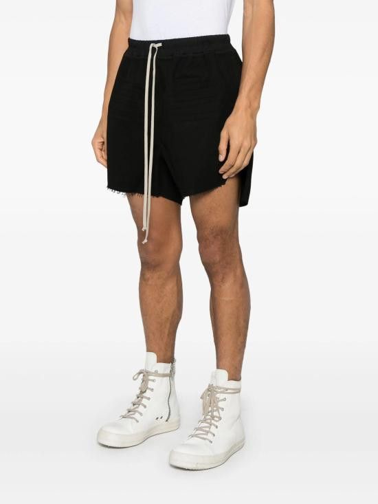 Rick Owens RICK OWENS Men Shorts RR01E5306CVSD 09 BLACK Size US 44 / EU 60 - 3 Thumbnail